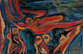 Modern Landscape No. 3 – Abstract Expressionist Landscape Print
