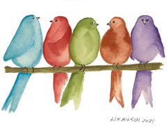 Rainbow Birds