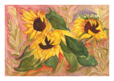 Three Sunflowers
