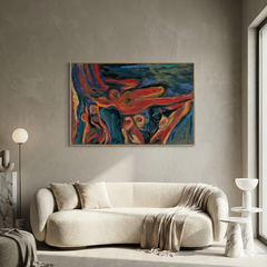 Modern Landscape No. 3 – Abstract Expressionist Landscape Print