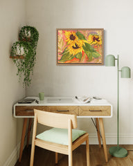 Three Sunflowers