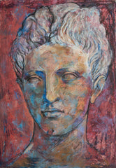 Greek Goddess 2 by Genc Gjoka – classical portrait painting