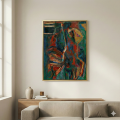 Modern Landscape No. 5 – Abstract Expressionist Landscape Print