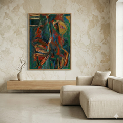 Modern Landscape No. 5 – Abstract Expressionist Landscape Print
