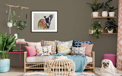 Maggie Mae – Australian Magpie Watercolour Art Print | Liz Wilson