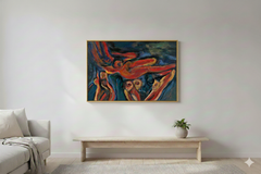 Modern Landscape No. 3 – Abstract Expressionist Landscape Print