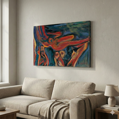 Modern Landscape No. 3 – Abstract Expressionist Landscape Print
