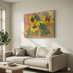 Three Sunflowers